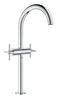 Grohe Atrio - Wastafelkraan Met Waste En Draaibare Uitloop, XL-size, Chroom 21044003