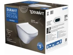 Duravit DuraStyle - Wandcloset, Softclose Zitting, Alpine Wit 45520900A1 -Geberit Winkel e51da0bcc4c79036bb4dd699