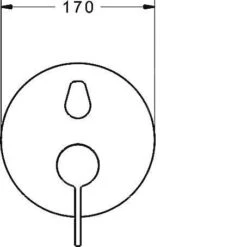 Hansa Loft - Inbouw Badkraan, Met Omstelkraan Voor 2 Functies, Chroom 87723003 -Geberit Winkel e69f63b84ab27eec43b04f08