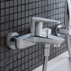 Duravit B.1 - Badkraan Opbouw, Chroom B15230000010 7 Duravit B.1 - Badkraan Opbouw, Chroom B15230000010 -Geberit Winkel e8391e103b7c9aed245b7ebd