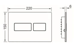 Tece TECEsolid - Bedieningsplaat, Beschermlaag Tegen Vingerafdrukken, Geborsteld Roestvrij Staal 9240434 5 Tece TECEsolid - Bedieningsplaat, Beschermlaag Tegen Vingerafdrukken, Geborsteld Roestvrij Staal 9240434 -Geberit Winkel e9909a4a8a948977352fa585 1