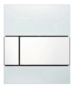 Tece TECEsquare - Urinoir Bedieningsplaat, Wit Glas/wit 9242800